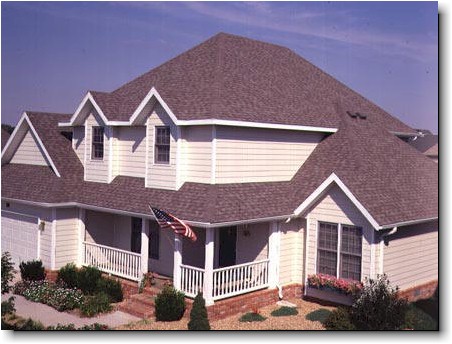 [Tamko's Heritage 25 Weathered Wood 
      Shingle]